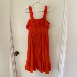 JCREW Orange Dress for Fall